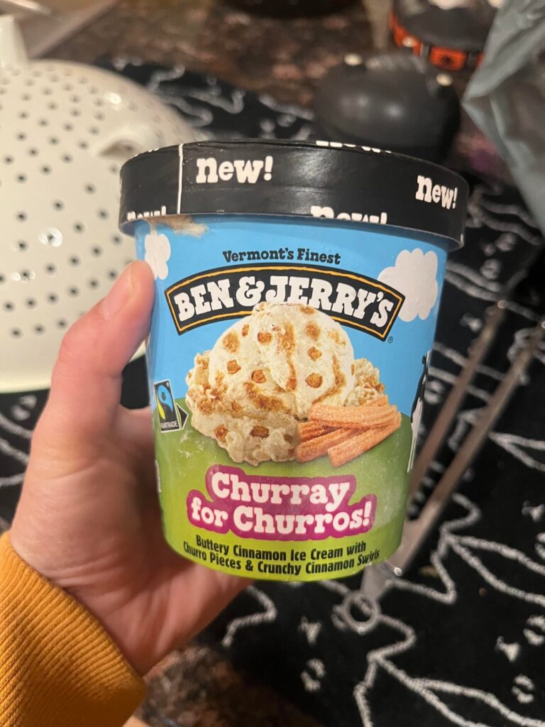 Ben & Jerry’s Churray for Churros