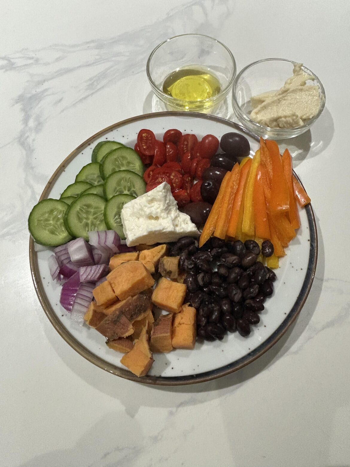 day one! late night snack plate