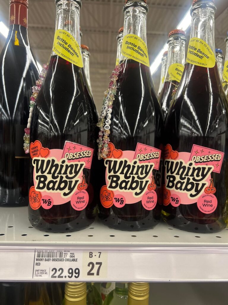 A new trendy wine I saw in store