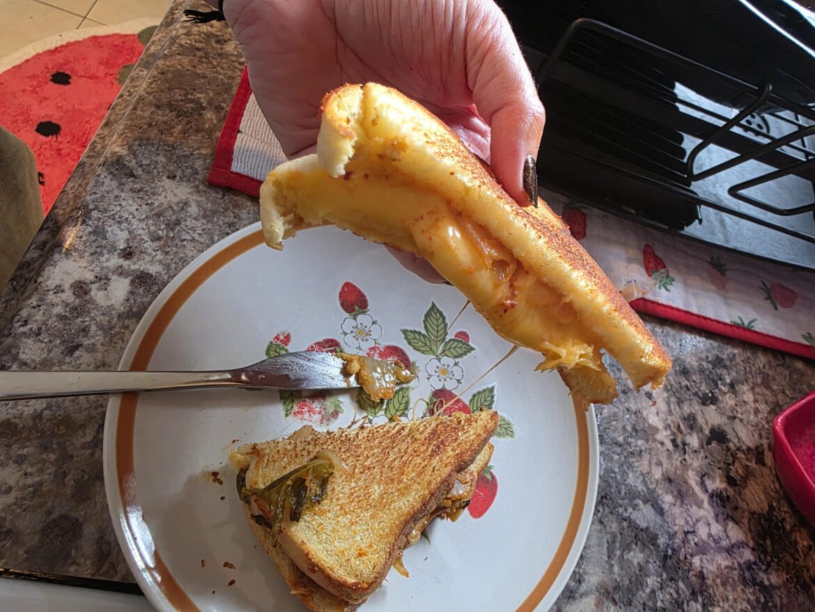 ✨️Kimchi Grilled Cheese✨️