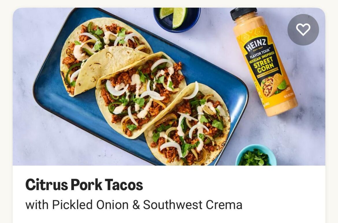 Why show the sauce if it’s not included? Why show the sauce if it’s not included?