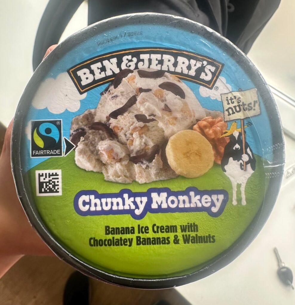 Chunky Monkey is the greatest ice cream of all time.
