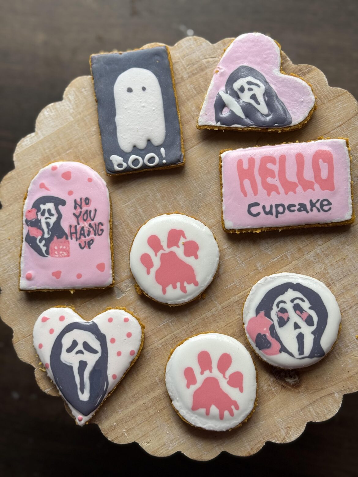 Family member asked me to make decorated dog treats for Halloween, safe to say I will be sticking to regular sugar cookies