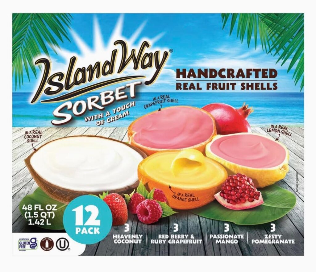 Love these island way sorbets