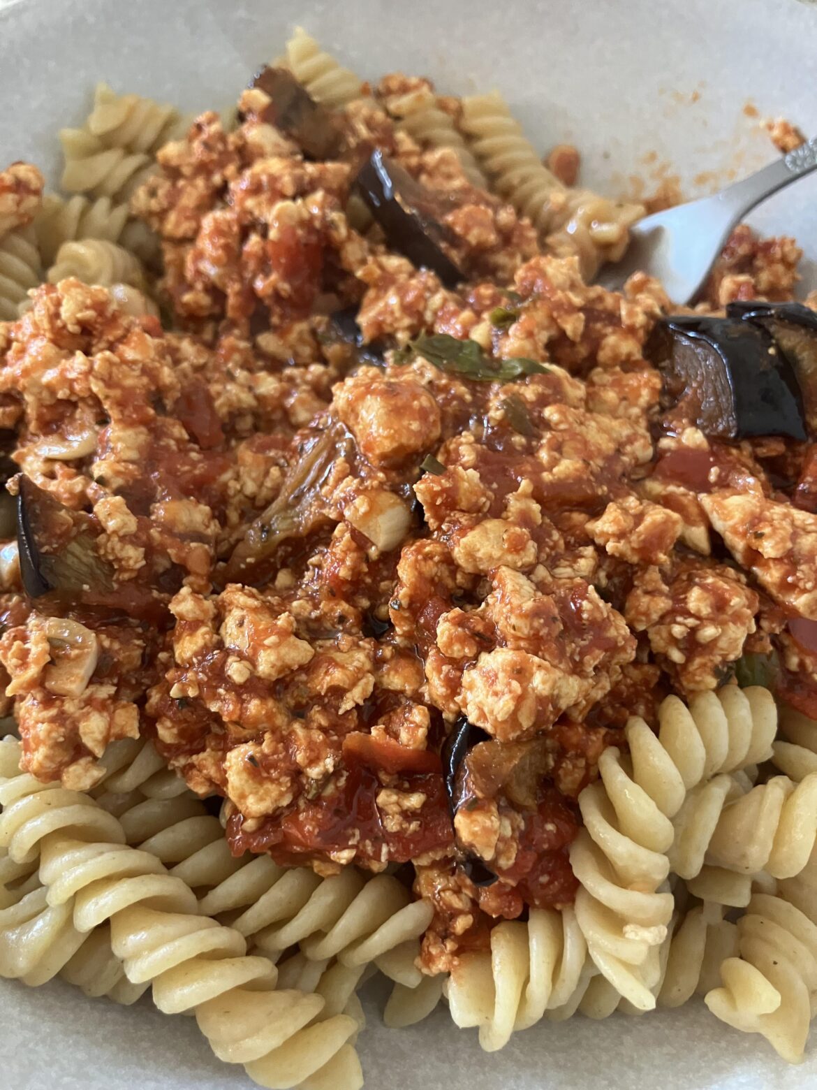 It turns out firm tofu makes an amazing mince!