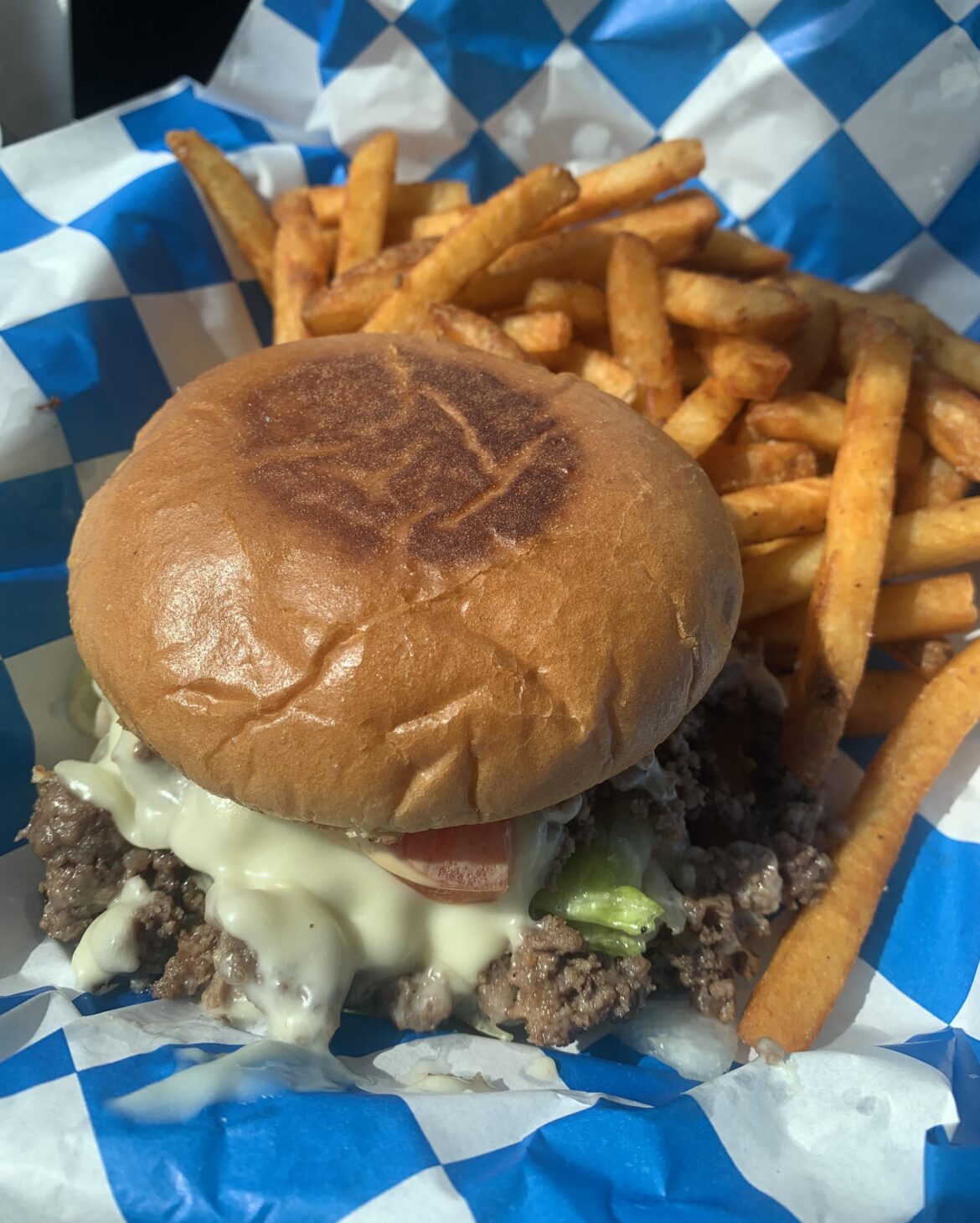 Chopped cheese. Still a burger?