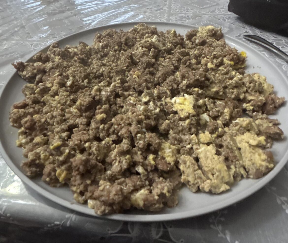 Grey goop of doom (120g protein)