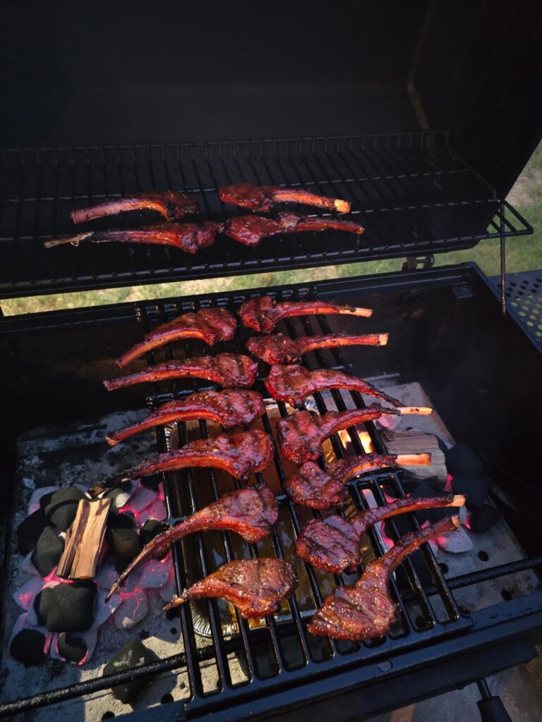 Smoked lamb chops vs. Brisket for Thanksgiving (how we feeling?)