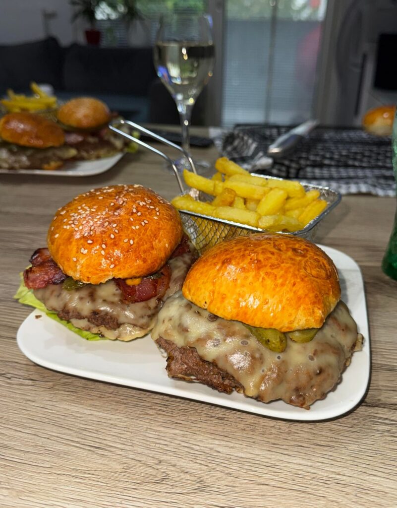 homemade smash burgers