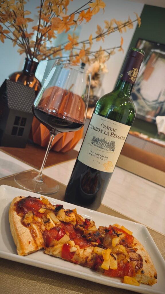 Leftover Pizza Hut & Cheap Bordeaux!