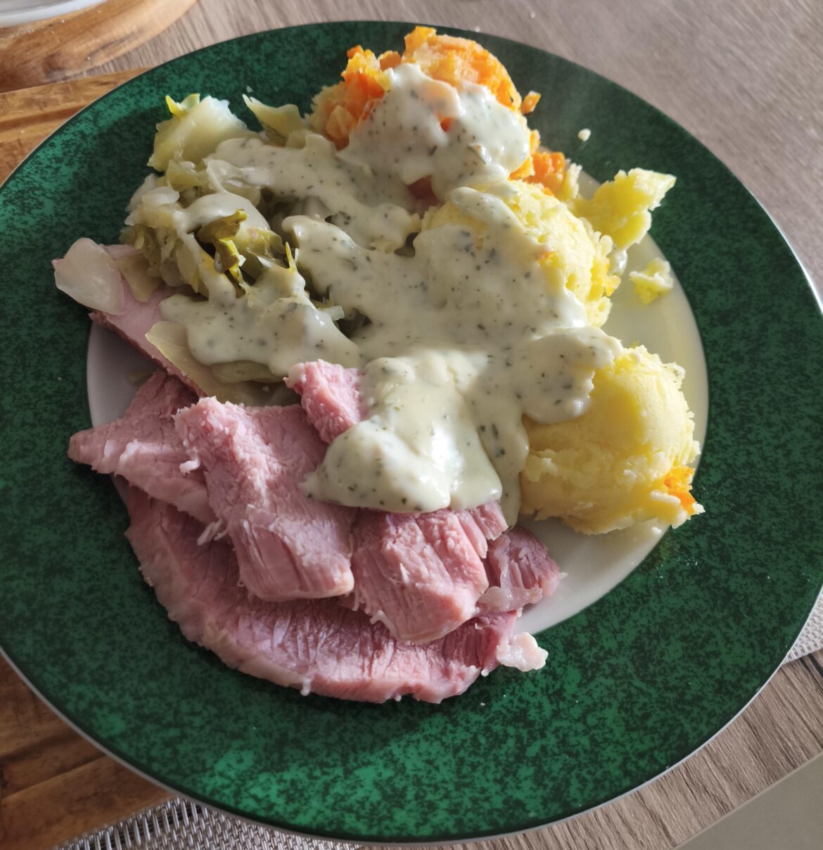 Traditional Bacon And Cabbage