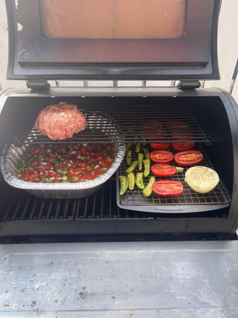 Smoked salsa & over the top chili 🌶️