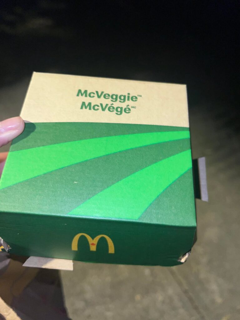 McVeggie Roll out in Canada