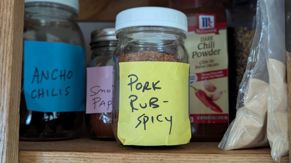 So who else buys their spices in bulk and makes their own rubs?