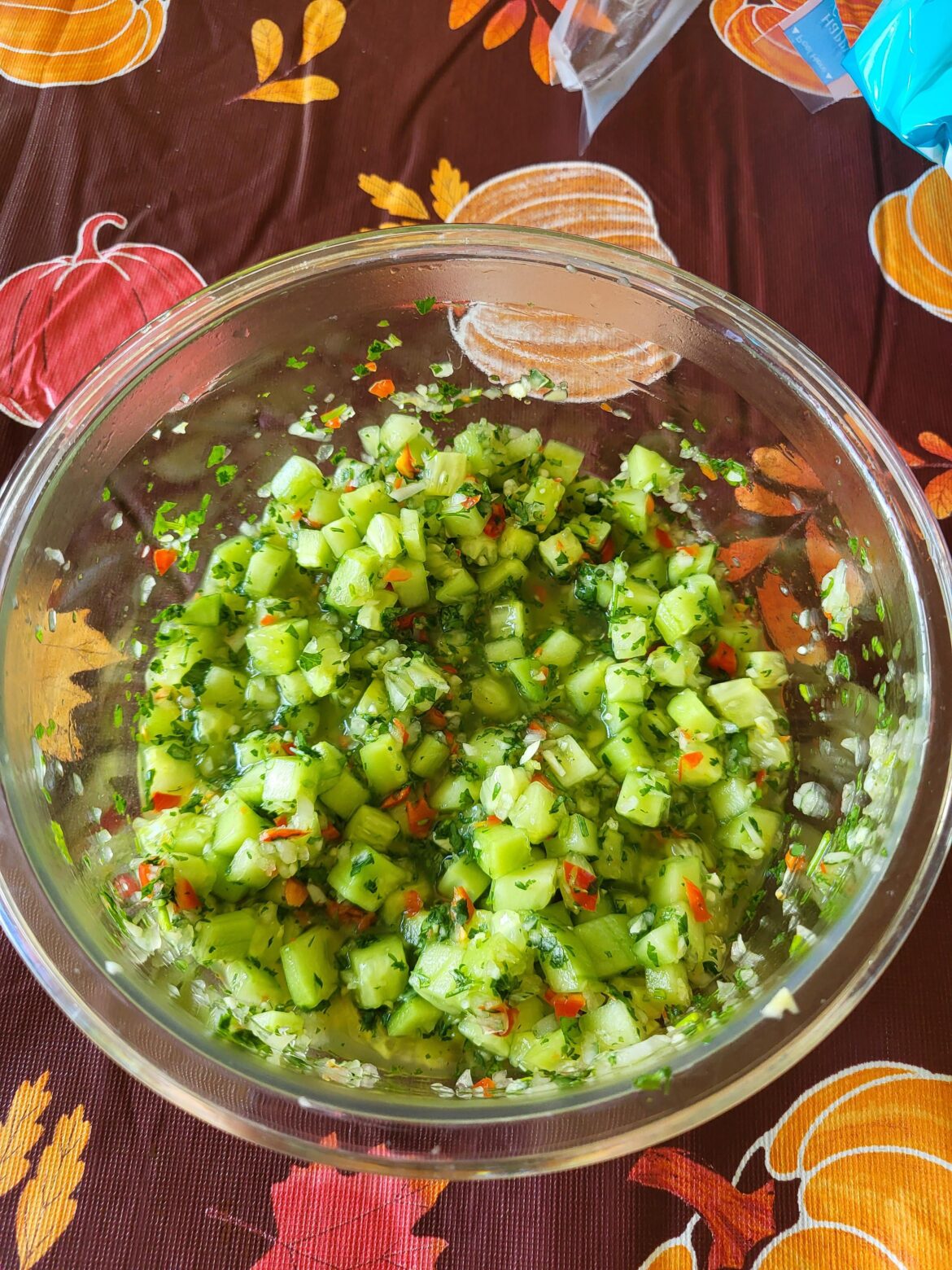 Cucumber salsa