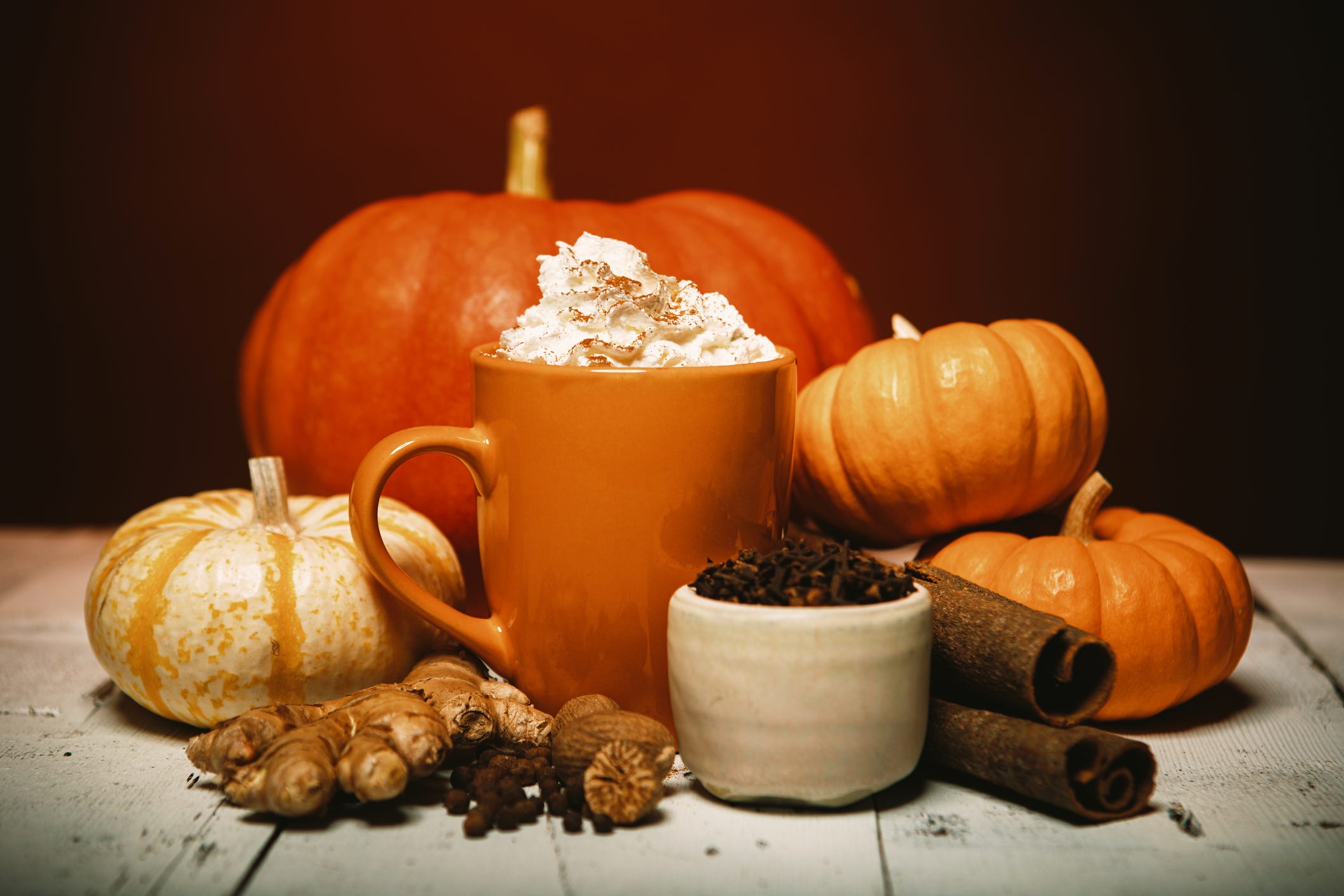 pumpkin spice latte ingredients