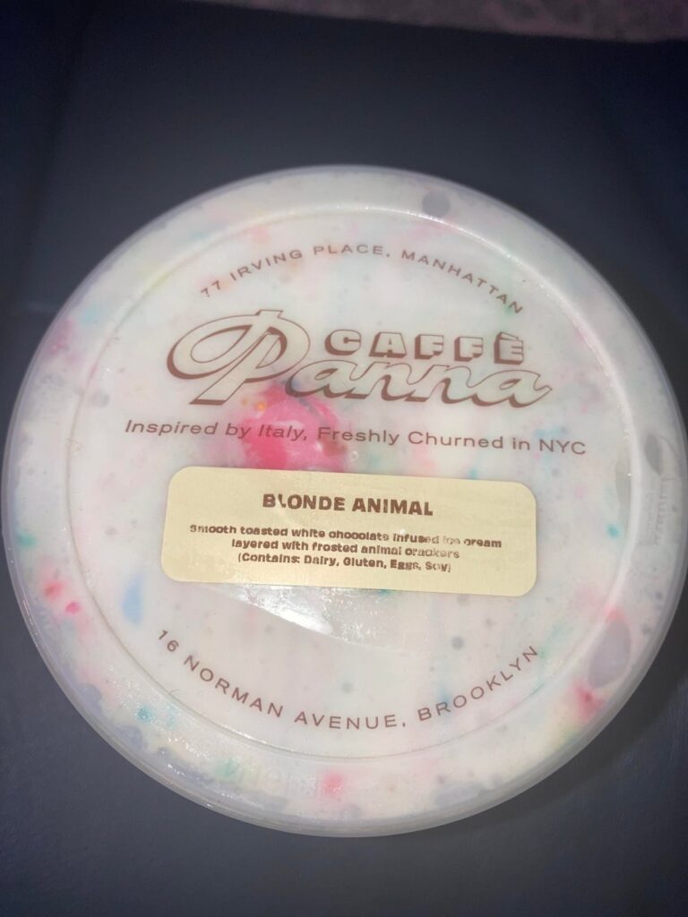 Caffe Panna: Animal Cracker Heaven!