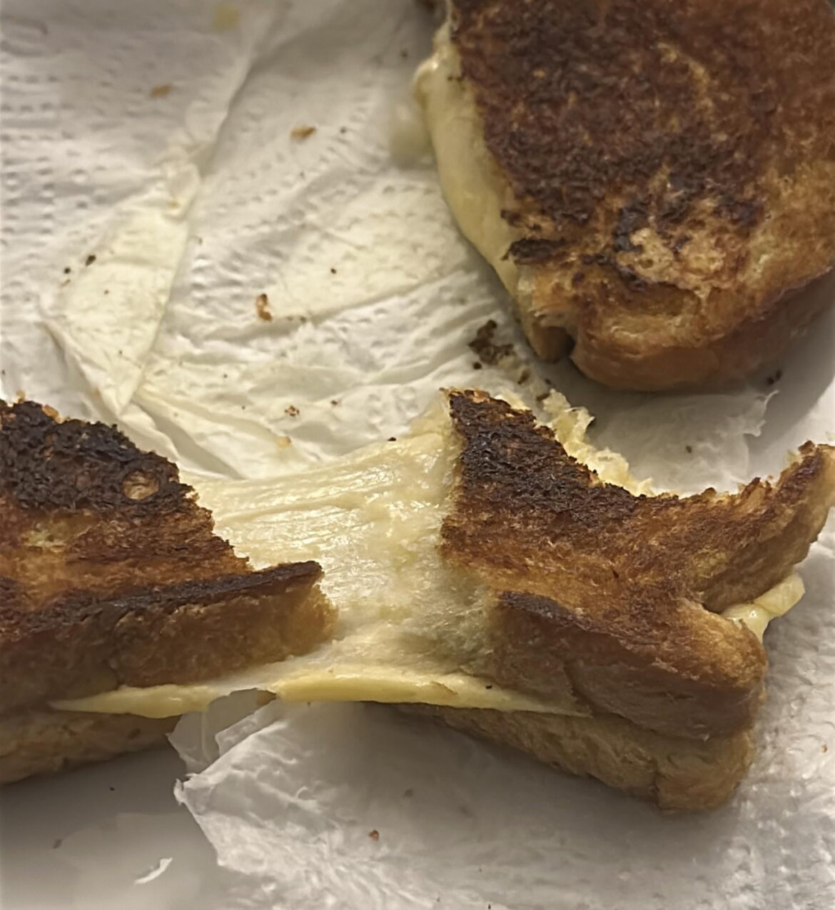 Rate my first grilled cheese ever out of 10
