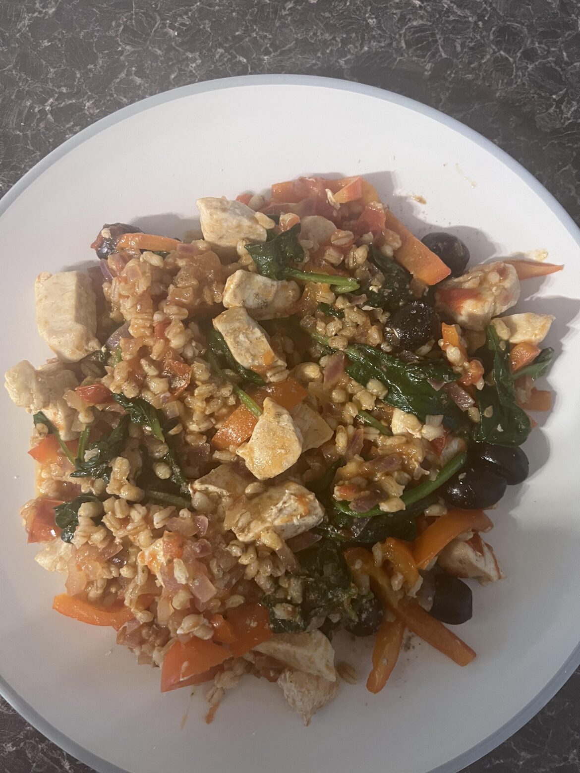 Chicken Cacciatore (ish)