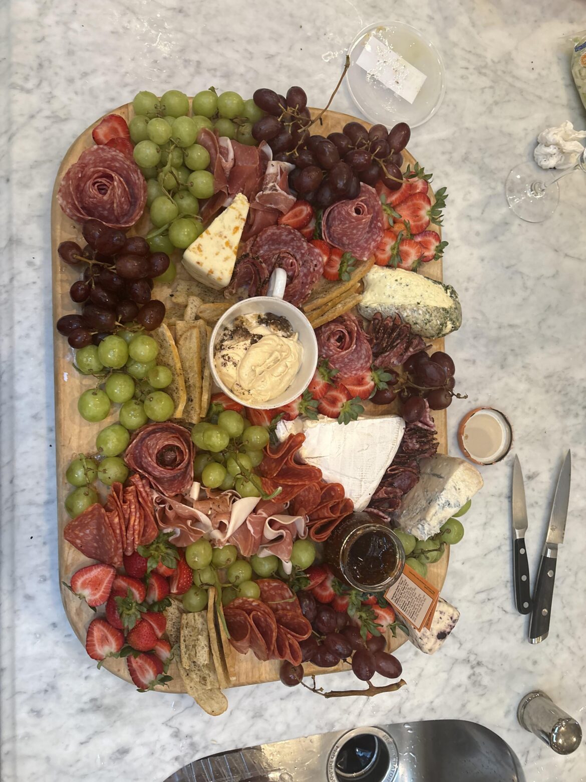 First ever charcuterie board! Would love feedback