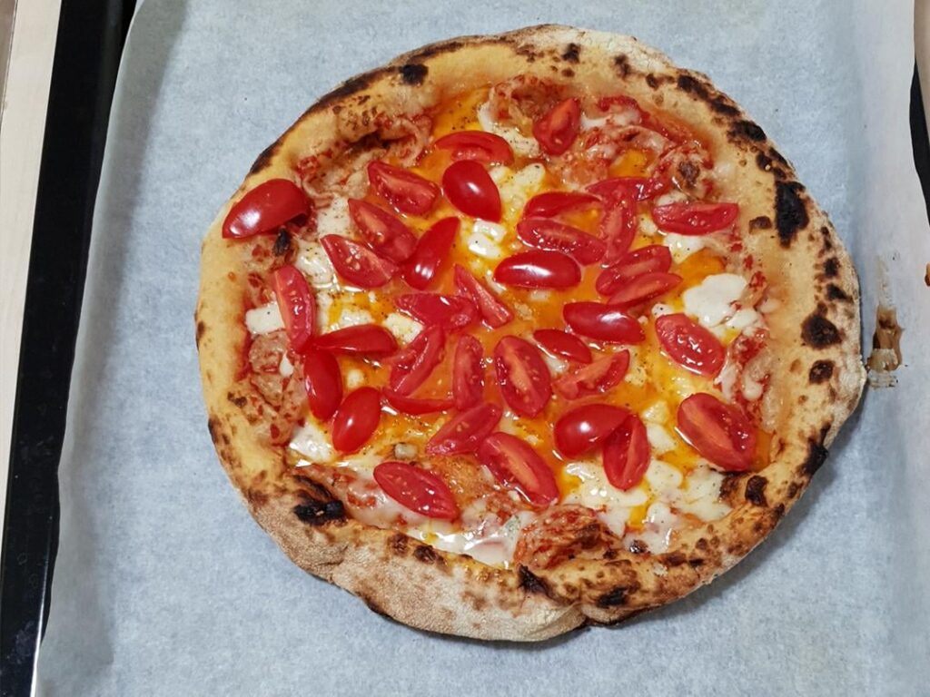 1. Quattro Formaggi + tomatoes, egg yolks and 4 Seasons pepper. 2. Quattro Formaggi + tomatoes and olives. 3. Quattro Formaggi + caramelized red onions. 4. Waffles, sour cherry jam and vanilla ice cream. 5. Waffles, blueberry jam and coffee (not in the image). 6. Probably my new Halloween breakfast.