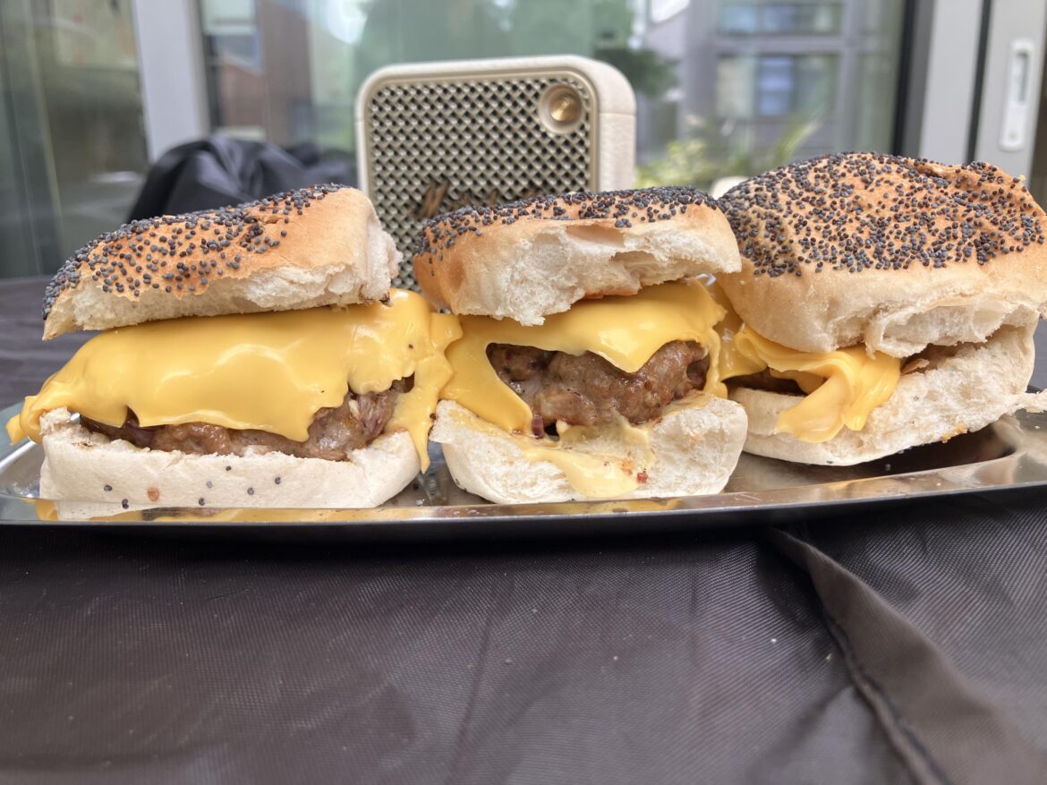 Homemade sliders for today’s amuse-bouche