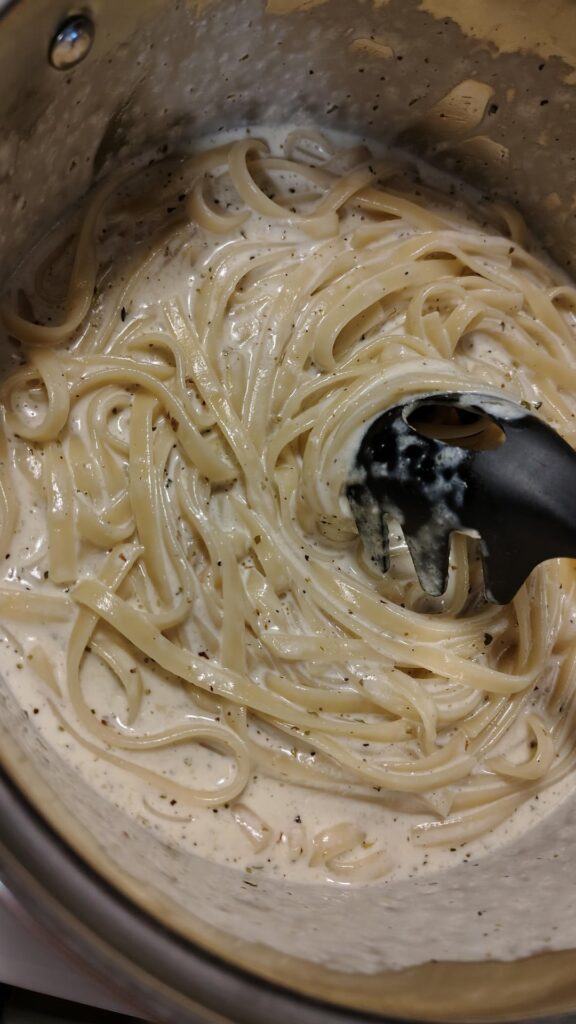 Fettuccine Alfredo