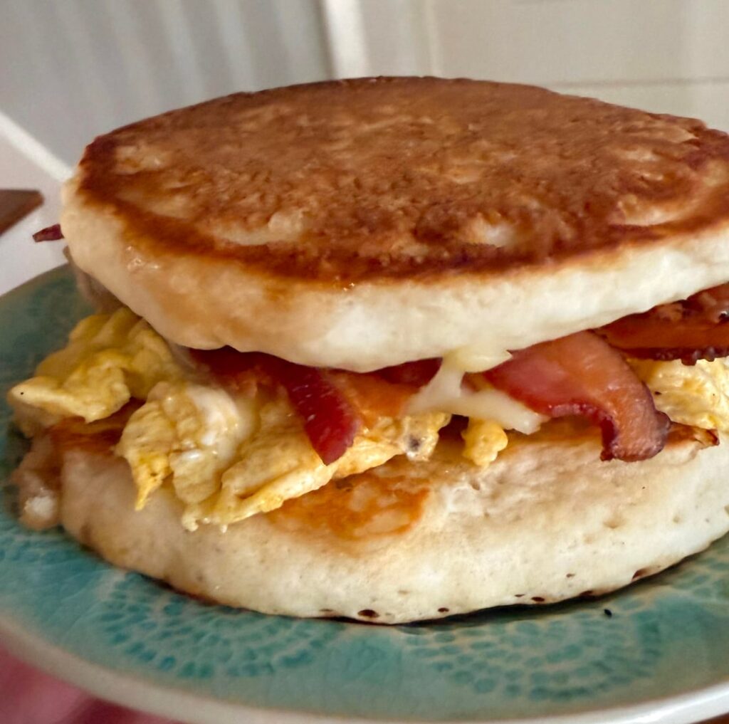 Does my homemade McGriddle fit in here?