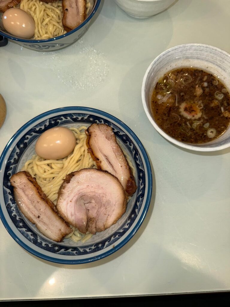 Learned how to make Shoyu and Shio tsukemen at Rajuku school of ramen in Tokyo