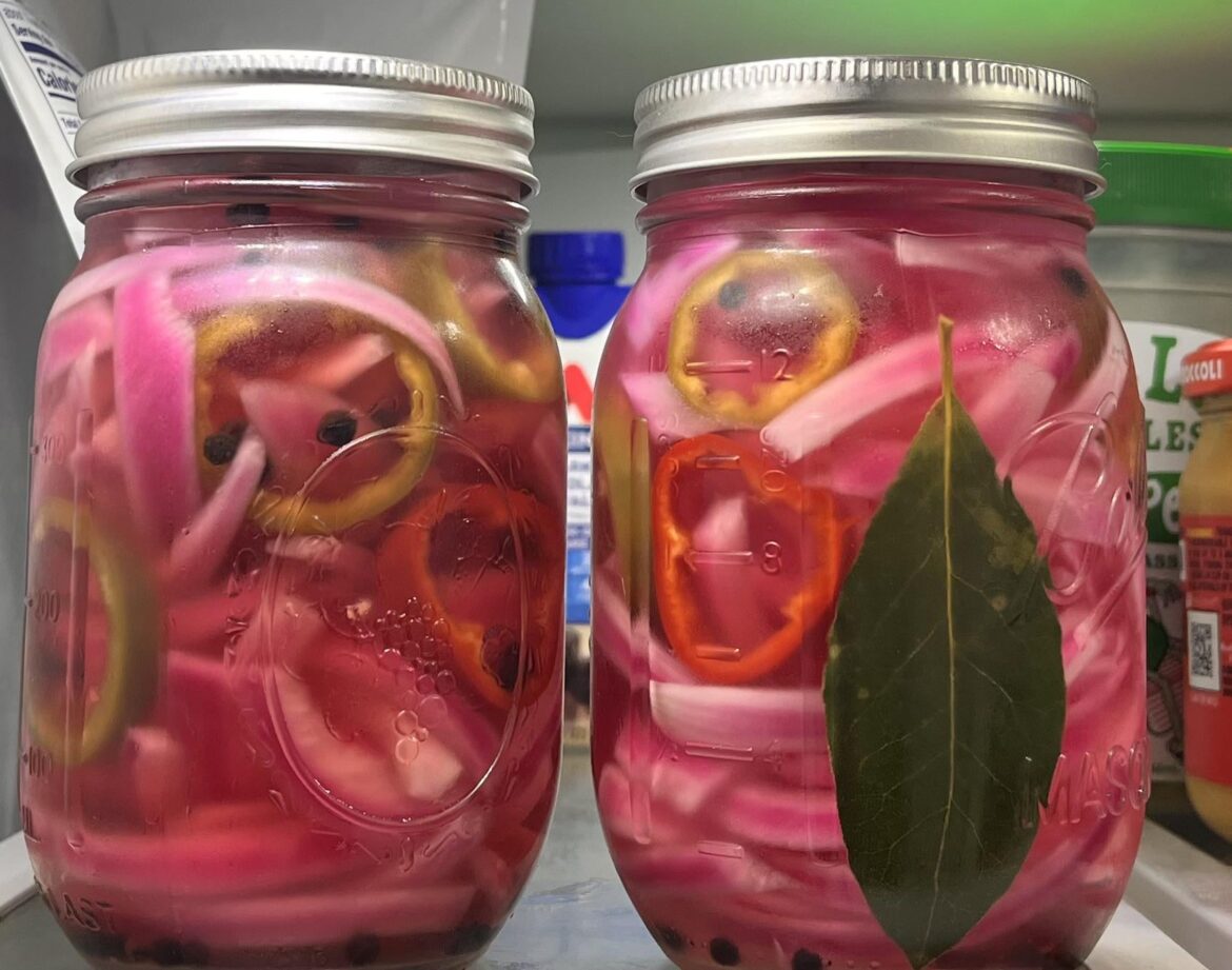 My first time pickling anything