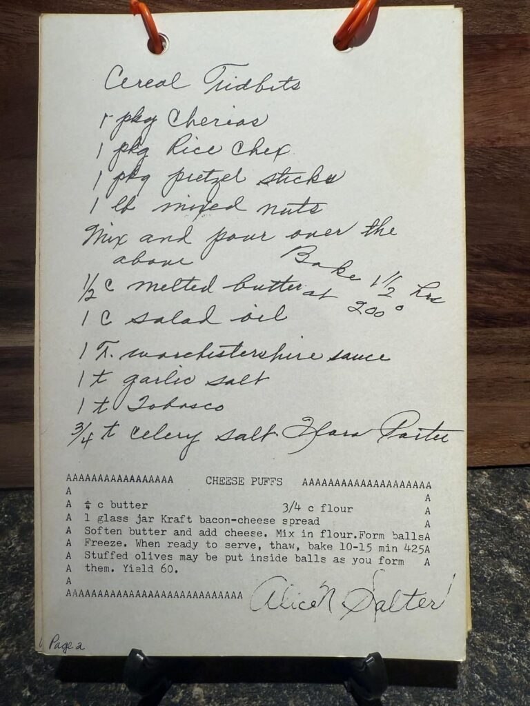 (GUTD 2/32) Cereal Tidbits, Cheese Puffs, & Tuna Cheese Pate (GUTD 2/32) Cereal Tidbits, Cheese Puffs, & Tuna Cheese Pate