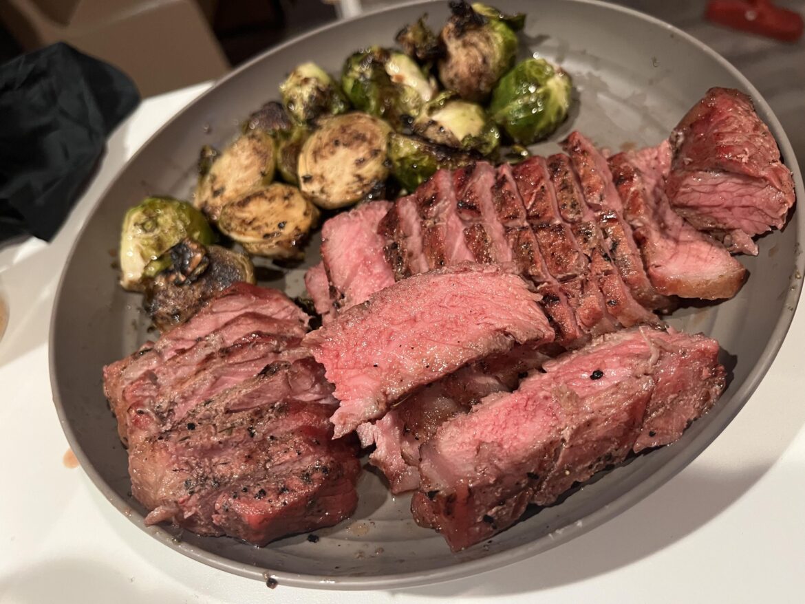 New to grilling & this is my best medium rare so far! New to grilling & this is my best medium rare so far!