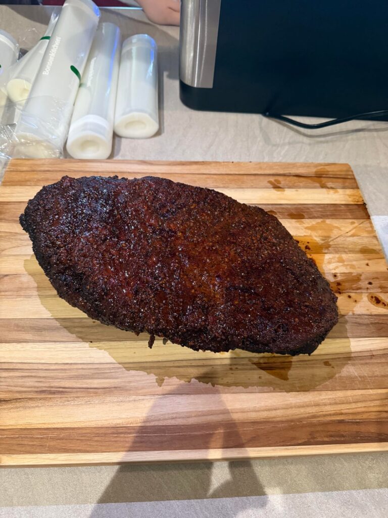 First brisket, many more to come