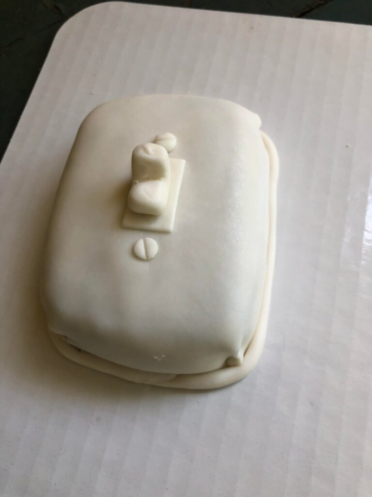 My nephew asked for a switch cake for his birthday. Apparently I misunderstood the assignment. (Just kidding, had to prank the kid first.)