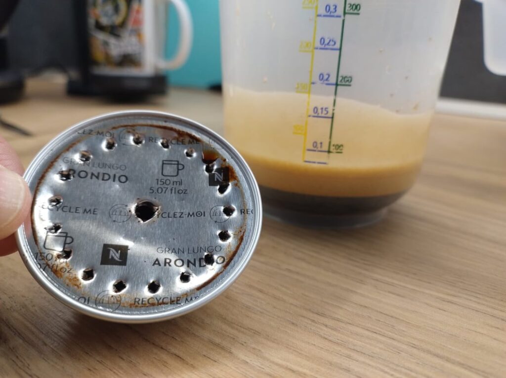 Vertuo gran lungo pods output amount too low Vertuo gran lungo pods output amount too low