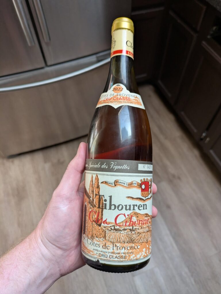 Clos Cibonne "Cuvee Speciale des Vignettes" Rose 2022