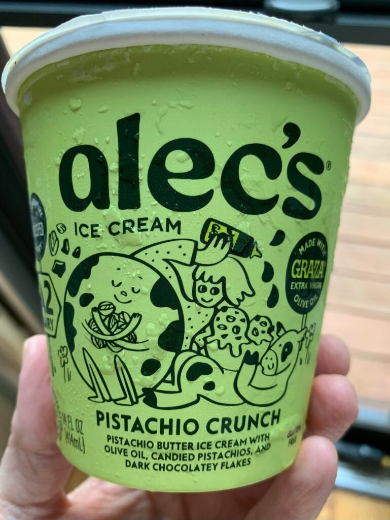 Really good pistachio Ice cream