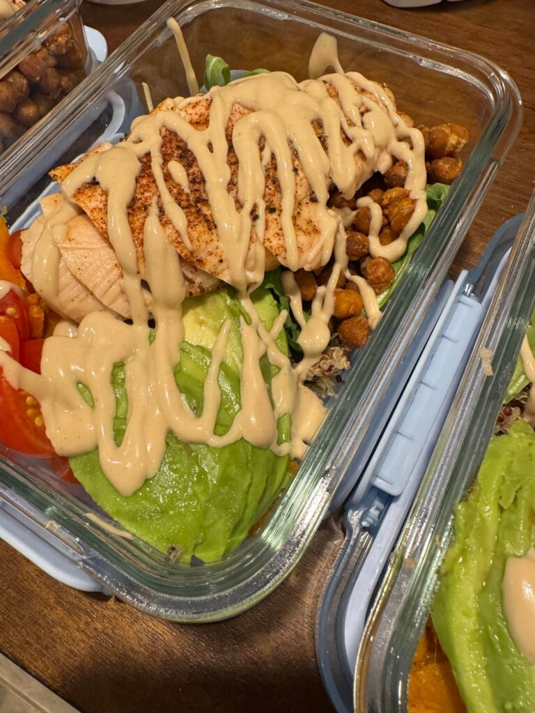 Sweet Potato Quinoa Bowl Meal Prep