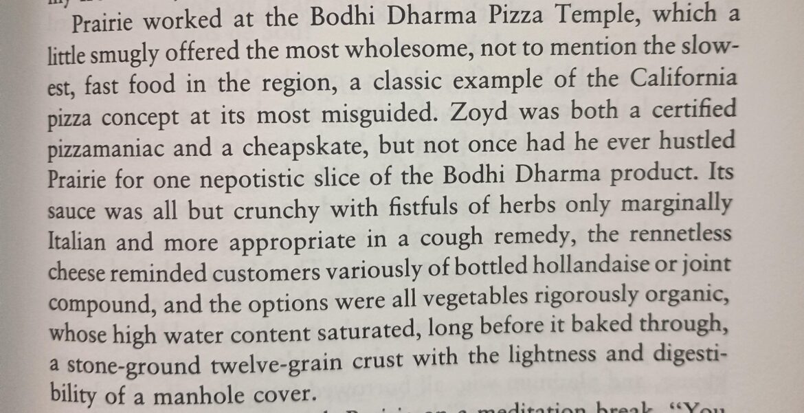 From "Vineland" by Thomas Pynchon