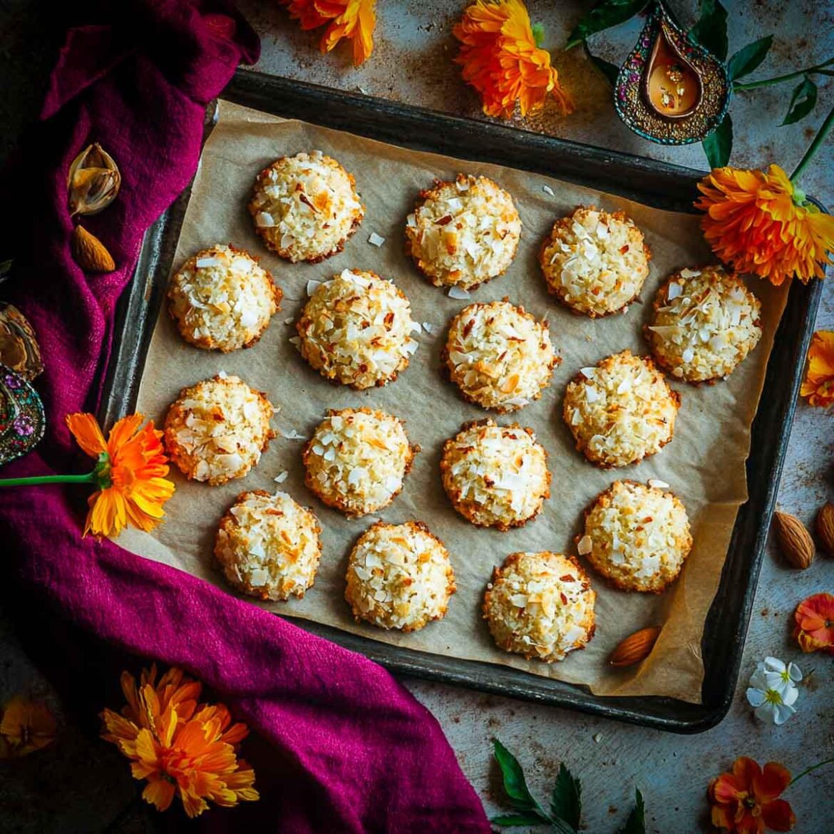 Gluten Free Coconut Cookies (Crisp Edges, Chewy Centers, and Pure Coconut Goodness)