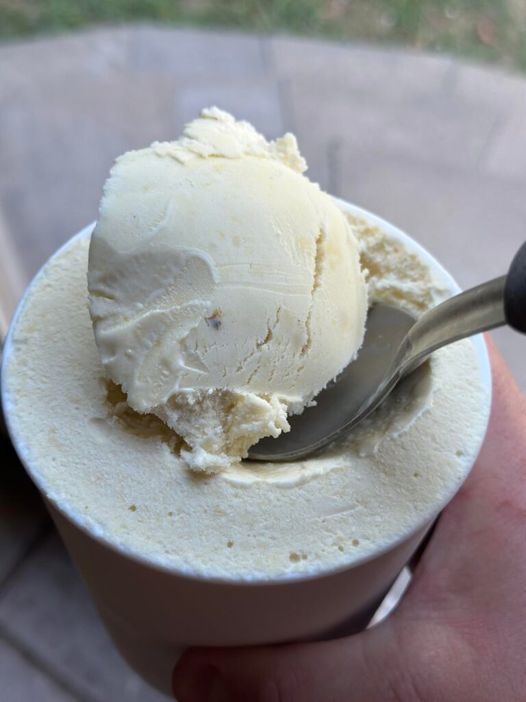 Pawpaw ice cream
