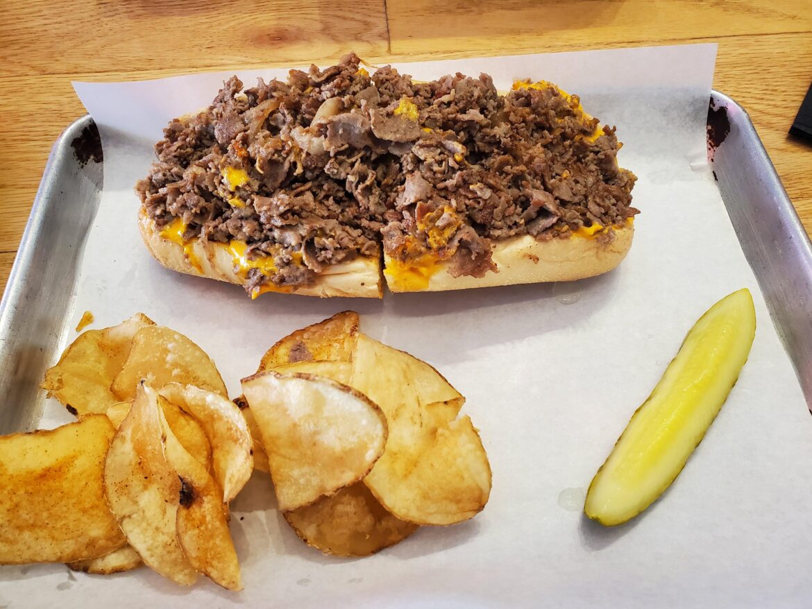 Chicago is an Italian Beef town, but the Cheesesteak at Monti's is a worthy competitor