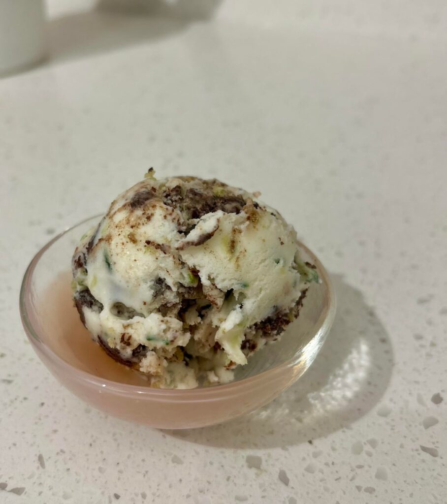 Zucchini Bread Ice Cream