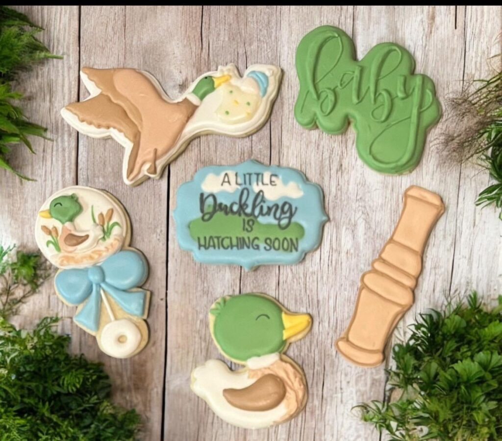 A little duckling is hatching soon!