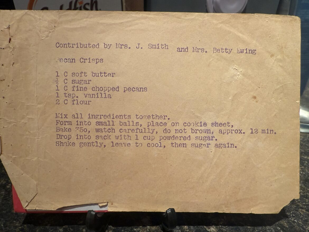 Pecan Crisps Pecan Crisps