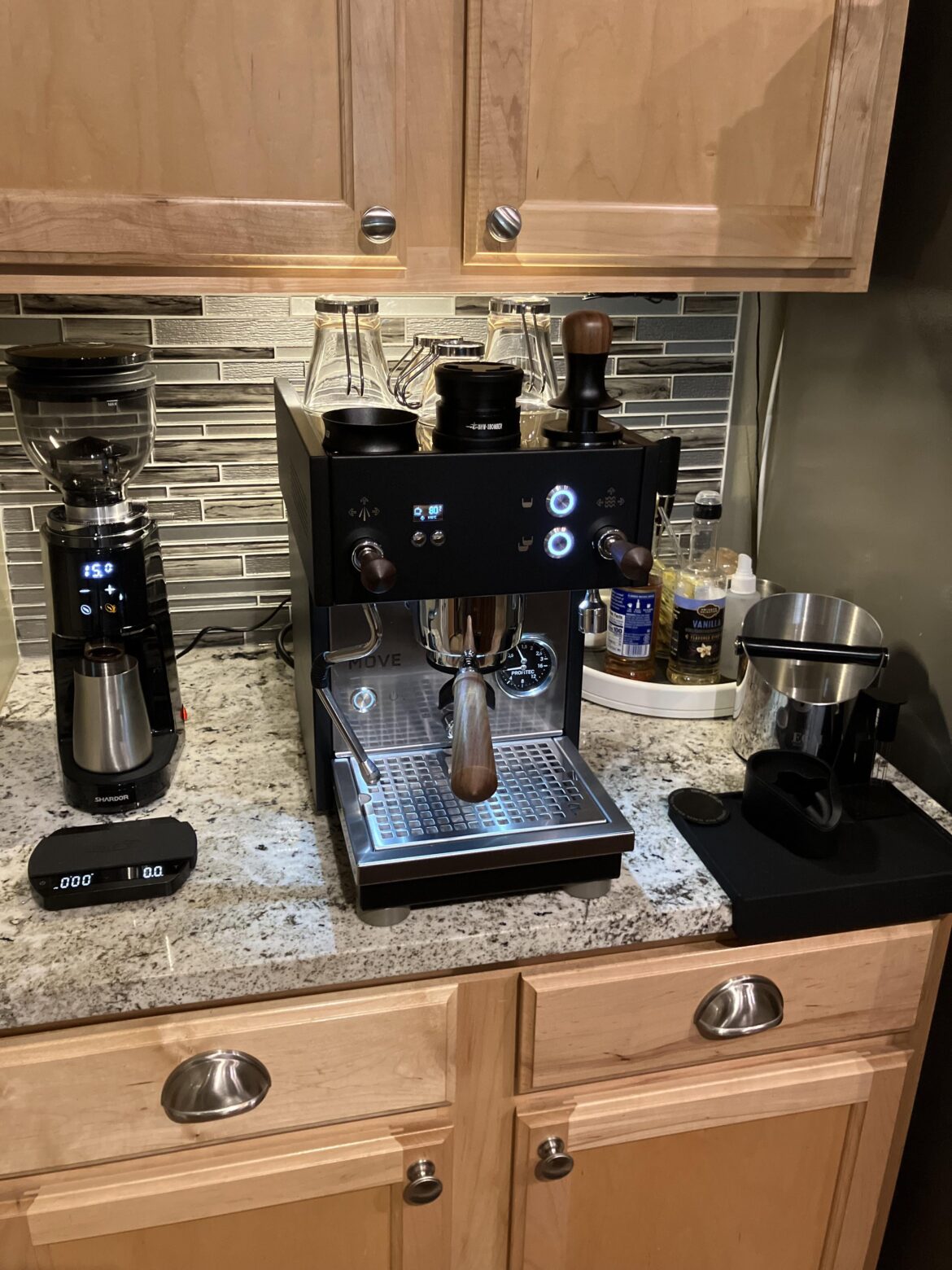 First morning with the new toy!