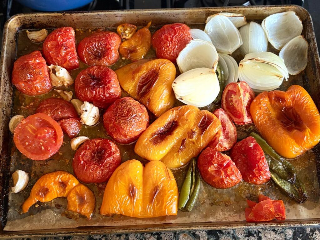 Roasted Peppers Salsa