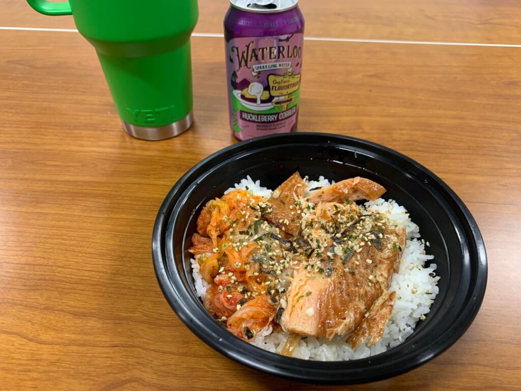 Made lunch at work with my 1st Fishwife tin!