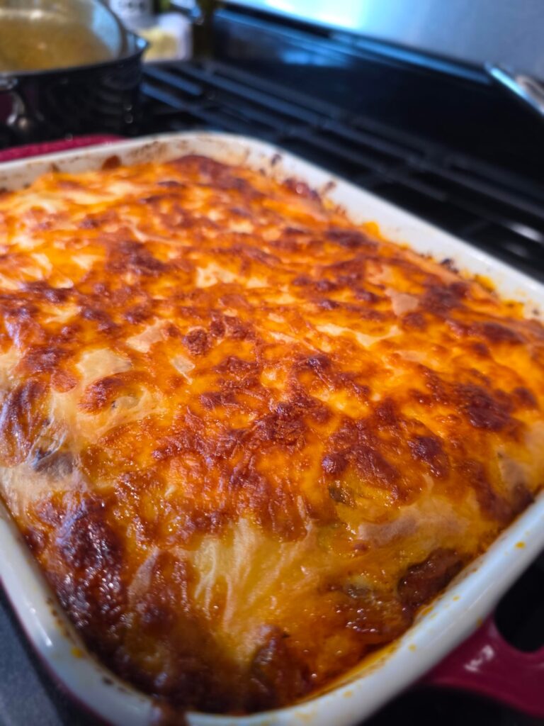 Baked Macaroni with Bechamel