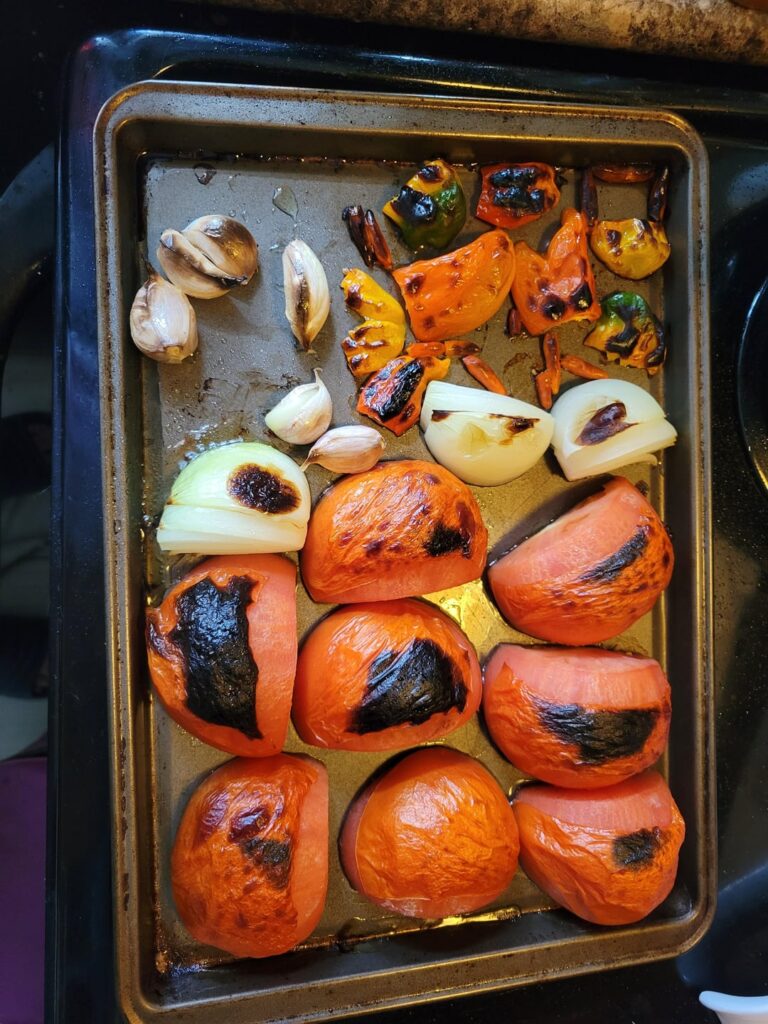 Went hard on the hot peppers